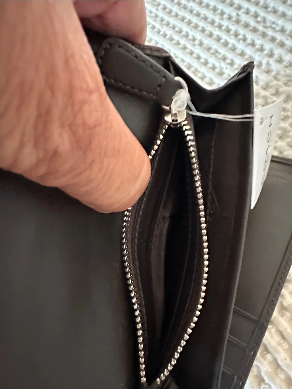 NWT Coach Hampton Signature Compact Clutch/Trifold Wallet